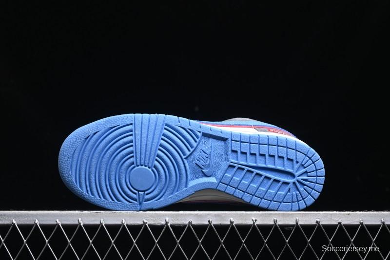 Nike SB Dunk Low Supreme Collaboration Anniversary Custom Low-Top Casual Skate Shoes - KK1333-010