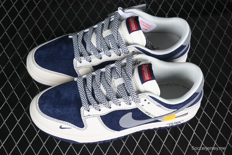 Nike SB Dunk Low Stussy Anniversary Edition Customized Low-Top Casual Sneakers - DM6868-035