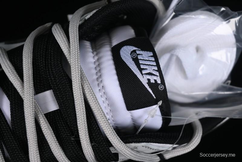 Nike Dunk Low Letter Panda Black Grey High Street Deconstructed SB Strap Low-top Casual Skate Shoes - CW1590-100