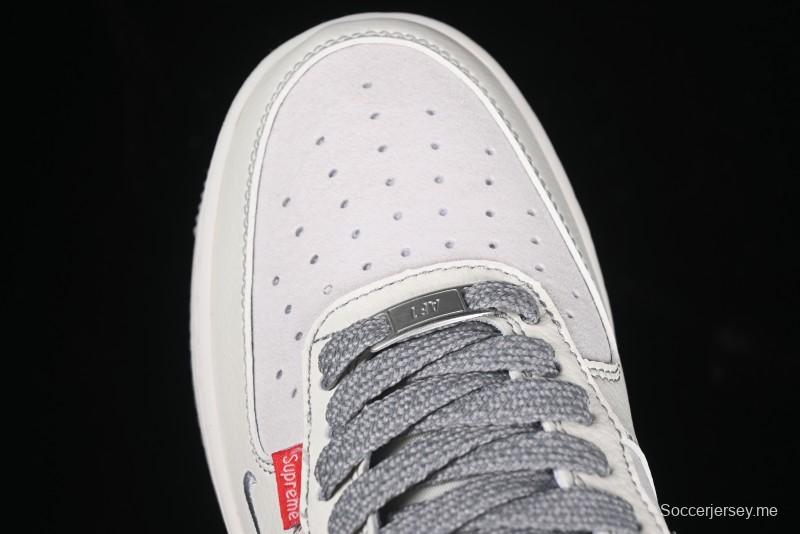 Nike Air Force 1 '07 Low Supreme Casual Sneakers with Full-Length Air Cushion - BB7518-020