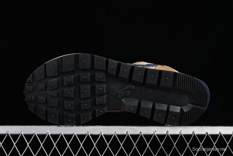 Nike Sacai VaporWaffle 3.0 Deconstructed Running Shoes with Layered Sole - CV1363-102