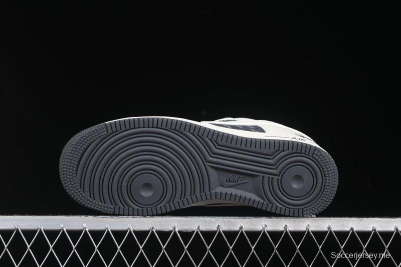 Nike Air Force 1 '07 Low Stussy Collaboration Beige Grey Casual Sneakers - XZ6188-726