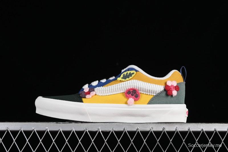Vans Knu Skool Trip Multi Floral Patchwork Sneakers - VN0009QCBMI