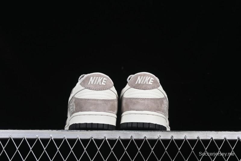 Nike SB Dunk Low The North Face Collaboration Anniversary High-End Custom Low-Top Casual Skate Shoes - DJ2024-063