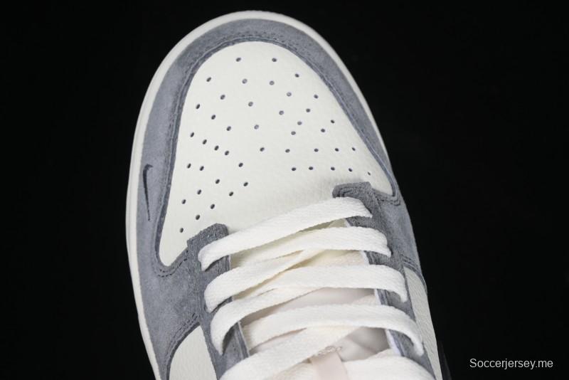 Nike SB Dunk Low The North Face Collaboration Beige Grey Double Swoosh Anniversary Custom Low-Top Casual Skate Shoes - DJ2024-067