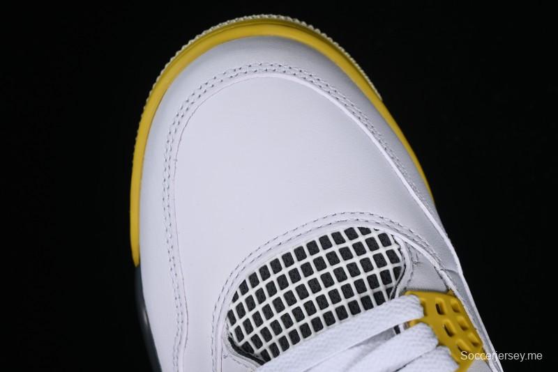 Nike Air Jordan 4 Retro Vivid Sulfur Basketball Shoes - AQ9129-101