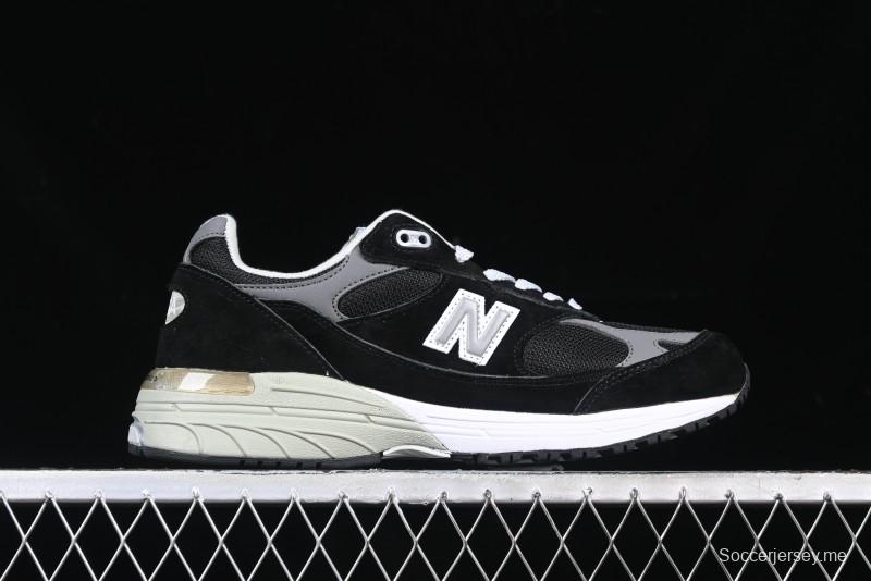 New Balance Made In USA M993 Series Classic Retro Casual Running Shoes - MR993BK