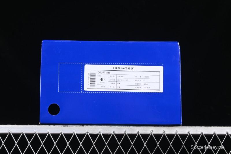 Choco Concert Leather Round Square Asymmetric Fashion Sneakers Black White - AJE5