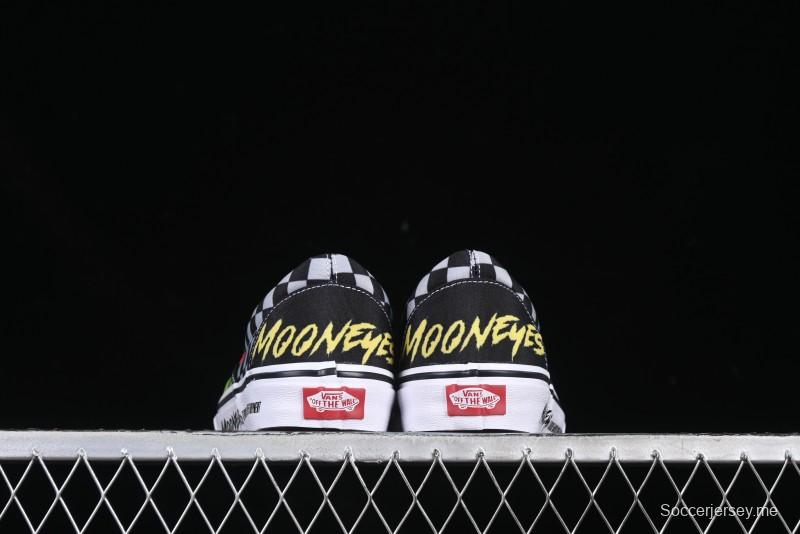 Mooneyes x Vans Slip-On Low-Top Casual Skate Shoes - VN000CP6BHG