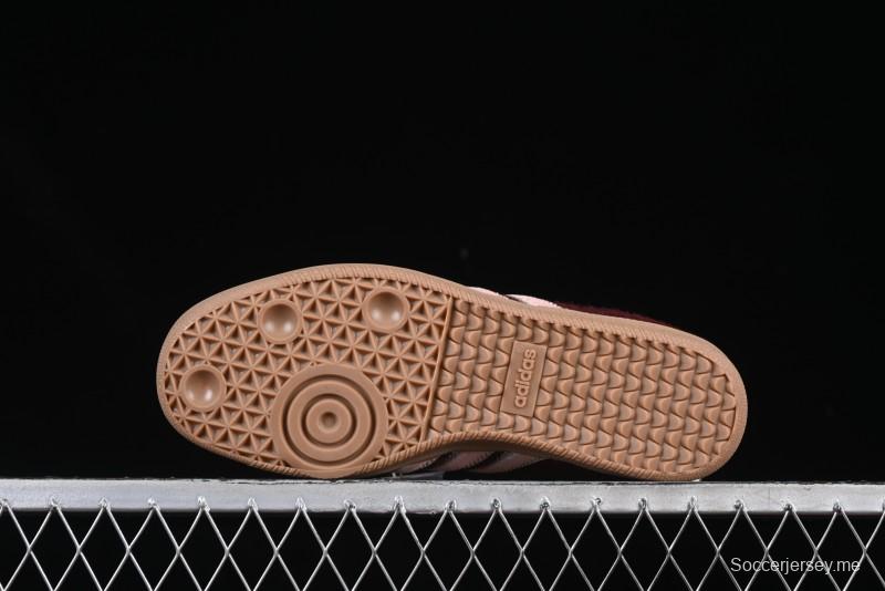 Adidas Samba OG Casual Sneakers with Classic Trefoil Logo - JP5330