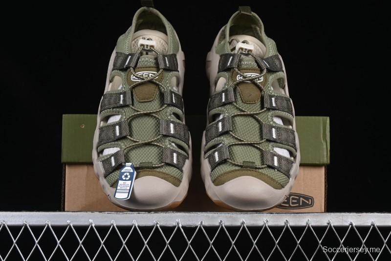 Keen Newport H2 Outdoor Sports Water Sandals with Drainage and Toe Protection - 1026686GREEN