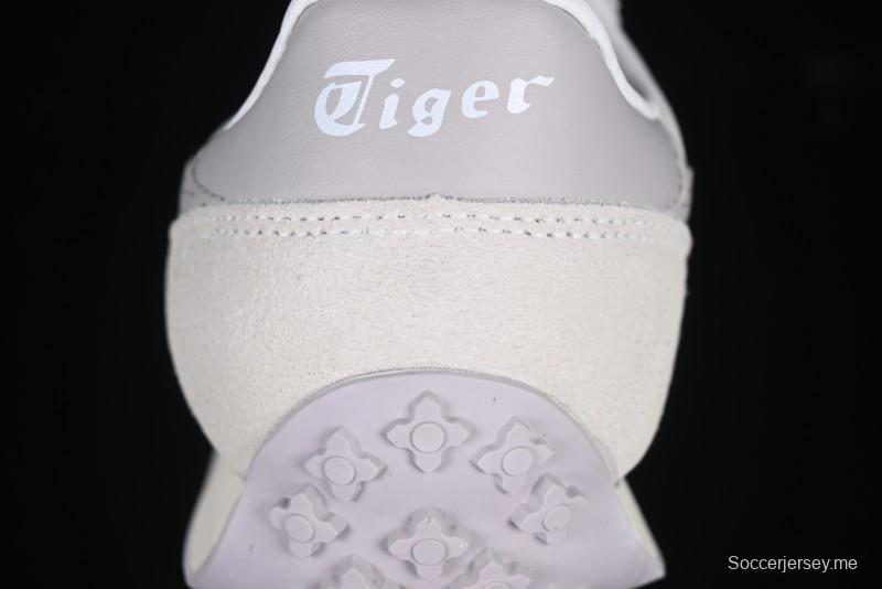 Classic Onitsuka Tiger Mexico 66 Shoes – White & Grey Minimalist Design