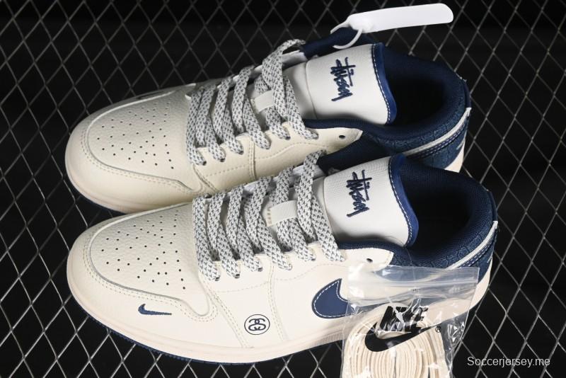 Nike Travis Scott x Fragment Design x Air Jordan 1 Low OG SP AJ1 Sneakers - XS6086-562