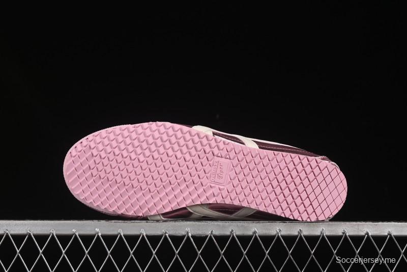 Onitsuka Tiger Mexico 66 SD Low-Top Leather Sneakers for Casual Running - 1183C468-700