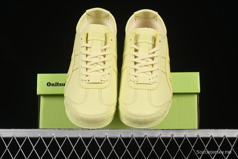 Onitsuka Tiger Mexico 66 Cactful-S Low-Top Leather Running Shoes in Pastel Colorway - 1183C347-750