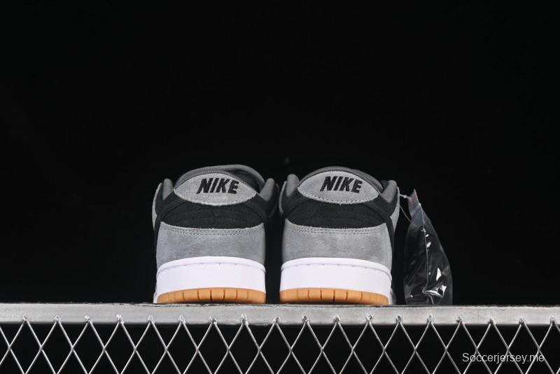 Nike SB Dunk Low Black Grey Low-Top Casual Skate Shoes - HF3063-001