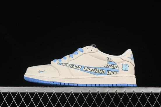 Nike Travis Scott x Fragment Design x Air Jordan 1 Low OG SP AJ1 UN Collaboration Sneakers - LD2025-013