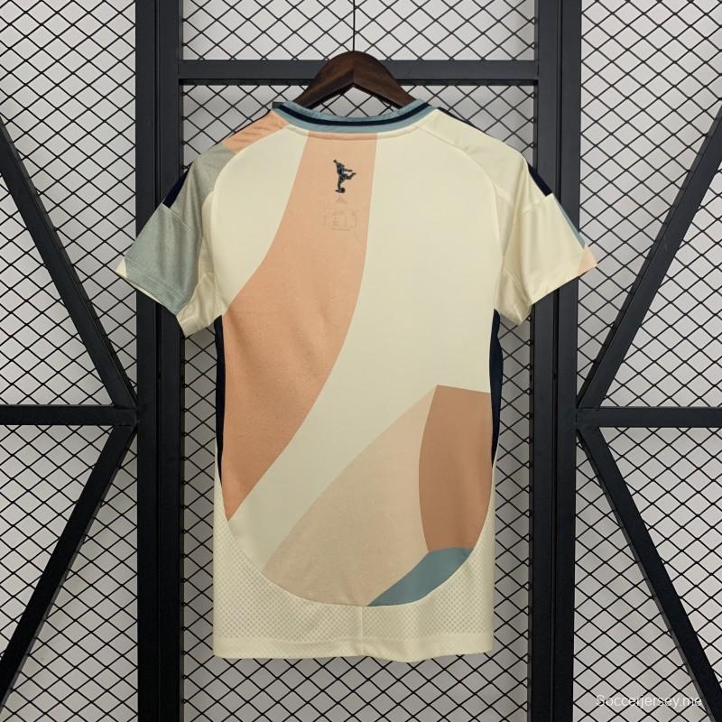 2025 قميص منتخب إسبانيا للسيدات خارج الديار 2025