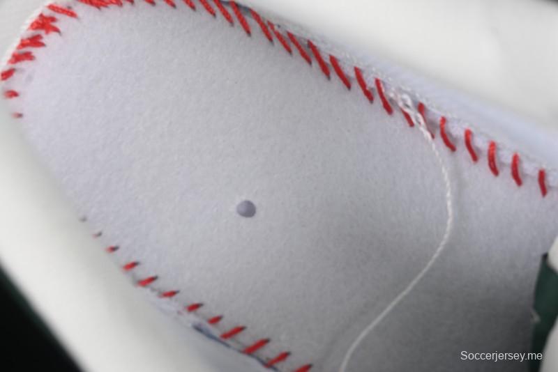 حذاء نايك اير فورس 1 '07 منخفض من نايك اير فورس 1 '07 تعاون ستاسي باللون الأسود والأخضر سووش سنيكرز كاجوال - XS1958-572