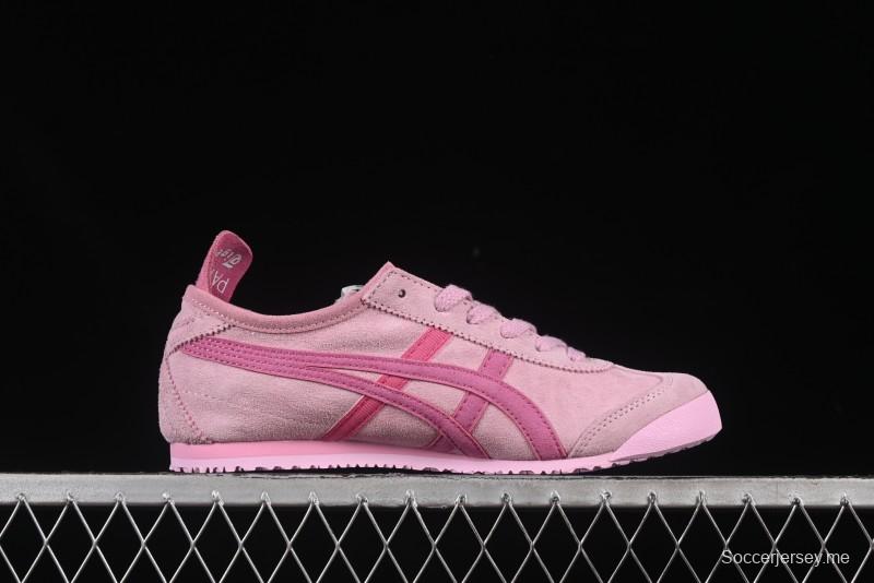 أونيتسوكا تايجر مكسيكو تايجر 66 حذاء رياضي جلدي منخفض من الجلد للجري الكاجوال - 1183C380-700