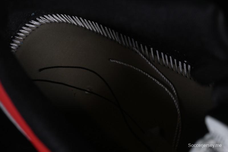 حذاء نايك اير جوردان 1 لاو "أبيض أسود أسود جيم أحمر" سنيكرز ريترو كاجوال - IB8971-106