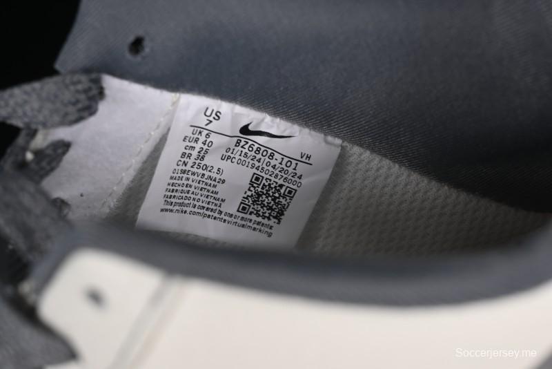 حذاء نايك اير فورس 1'07 منخفض منسوج من القماش المنسوج من نايك اير فورس 1'07 ستوسي كولابوريشن - BZ6808-101