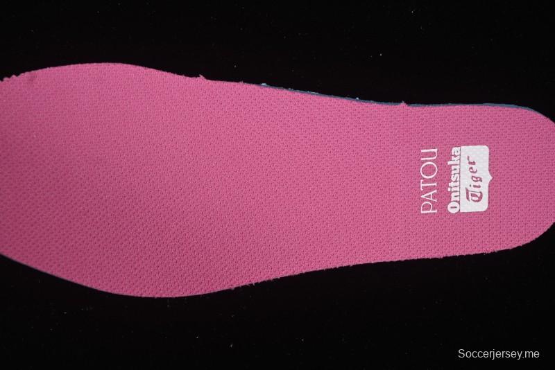 أونيتسوكا تايجر مكسيكو تايجر 66 حذاء رياضي جلدي منخفض من الجلد للجري الكاجوال - 1183C380-700