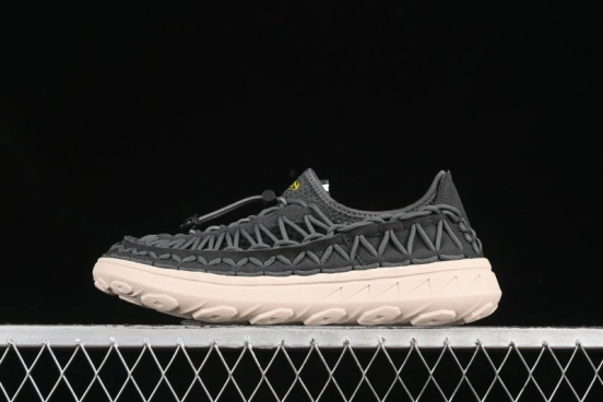 صندل رياضي مسطح منسوج بحزام مطاطي منسوج بحزام مطاطي للرياضات المائية الخارجية من كين يونيك - 1014097