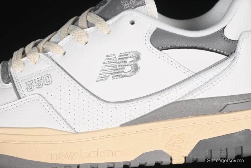 حذاء جري كاجوال جلد سلسلة BB550 من سلسلة نيو بالانس BB550PTC للجنسين