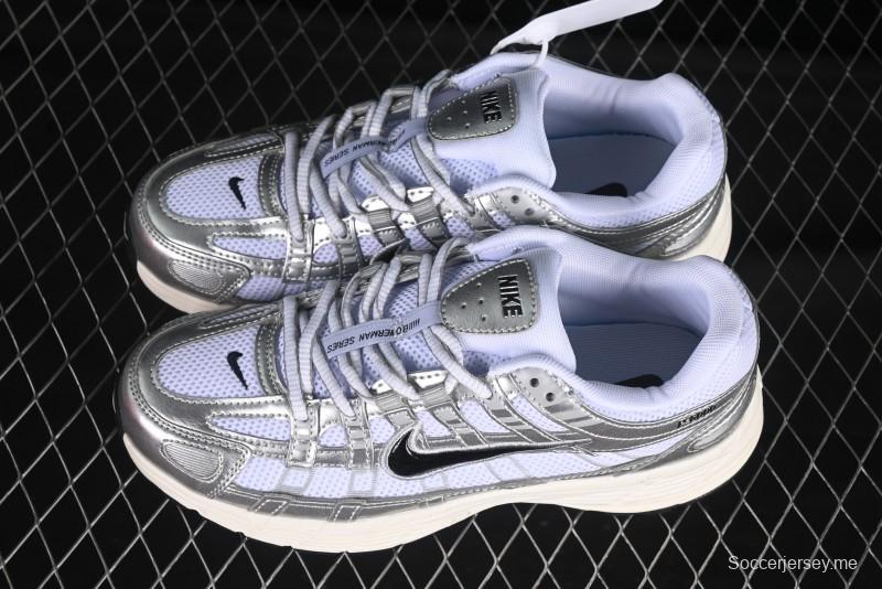 حذاء رياضي ريترو كاجوال P-6000 Prm من نايك بتصميم خفيف الوزن - CD6404-105