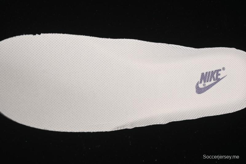 حذاء نايك اير فورس 1 '07 منخفض من نايك اير فورس 1 '07 LV Collaboration Swoosh باللون الرمادي برباط رمادي كاجوال - DM686868-067