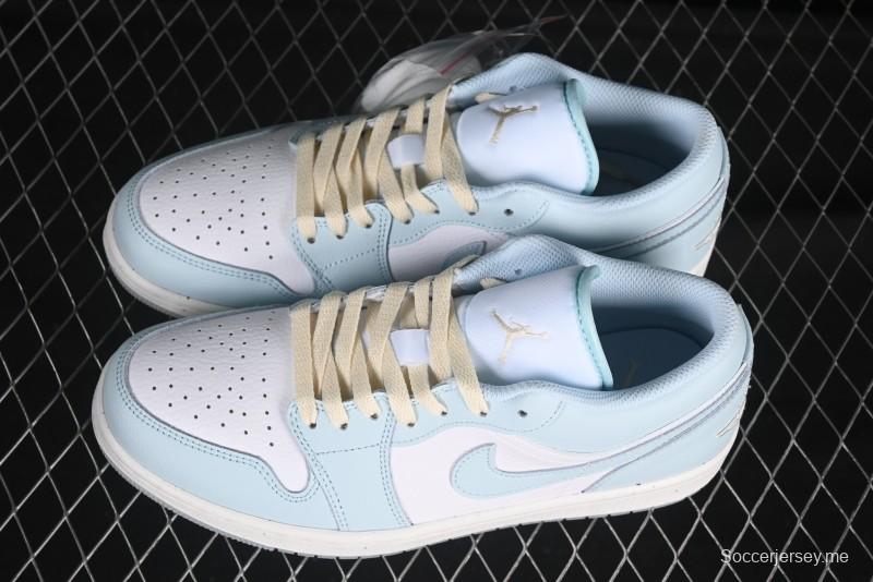 حذاء نايك اير جوردان 1 لاو AJ1 AJ1 نايك اير جوردان 1 AJ1 أزرق نعناع أزرق كاجوال لايف ستايل - HJ5999-400