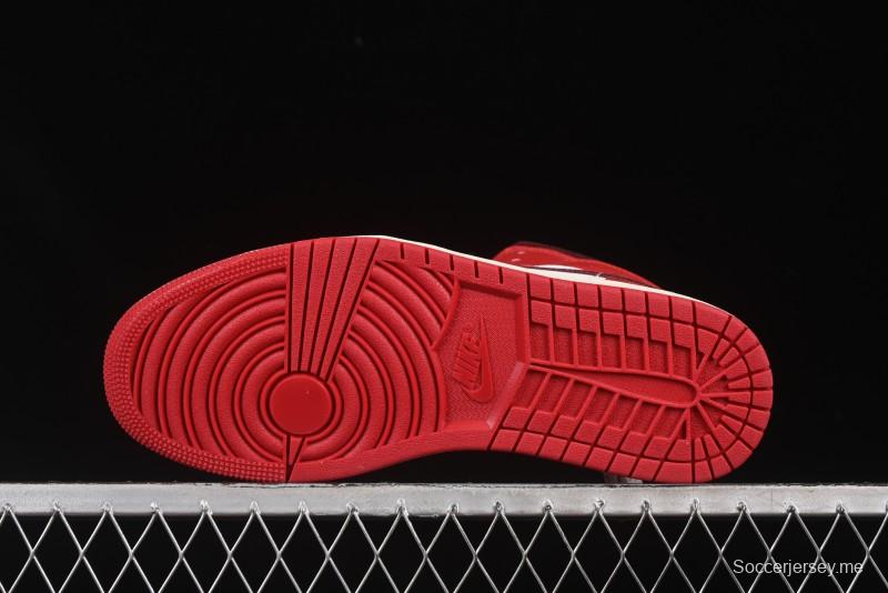 حذاء نايك اير جوردان 1 ميد AJ1 من نايك اير جوردان 1 ميد AJ1 الصين أحمر متوسط الكاجوال - HJ9337-106