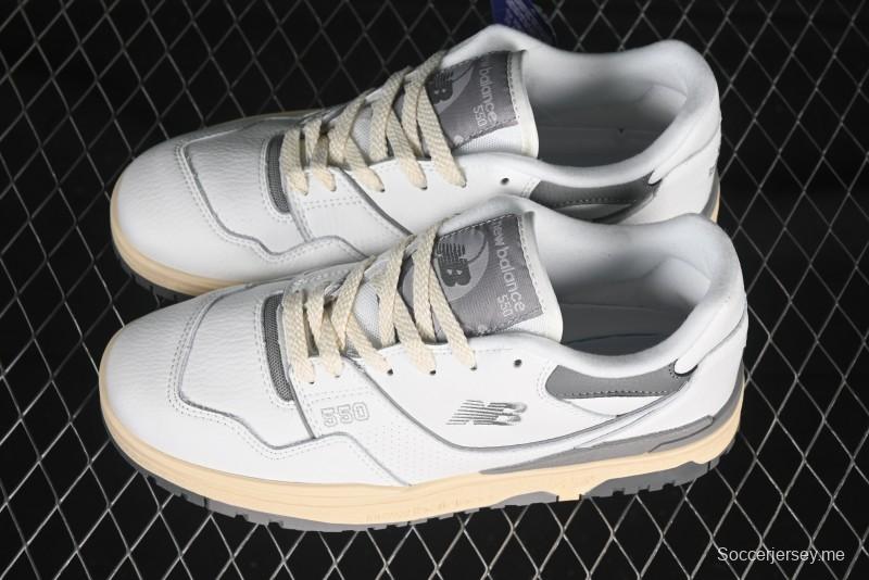 حذاء جري كاجوال جلد سلسلة BB550 من سلسلة نيو بالانس BB550PTC للجنسين