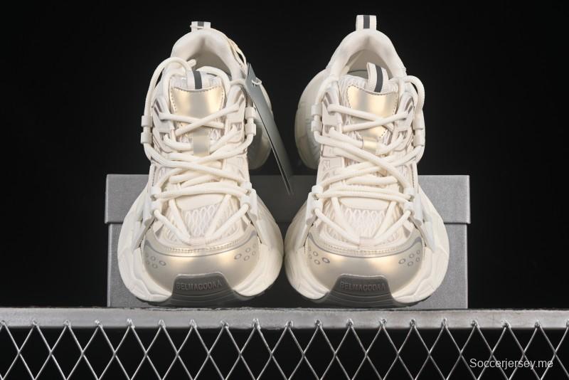 GG-CC سلسلة أحذية رياضية رياضية منخفضة مكتنزة ذات تصميم رياضي منخفض - 5515 شامبانيا