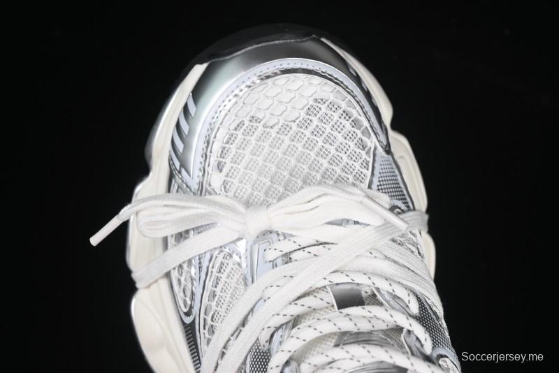 حذاء رياضي ذو رباط بتصميم نجمة بتصميم نجمة بأربطة مجوفة مع زيادة ارتفاع 5 سم - G25U9789