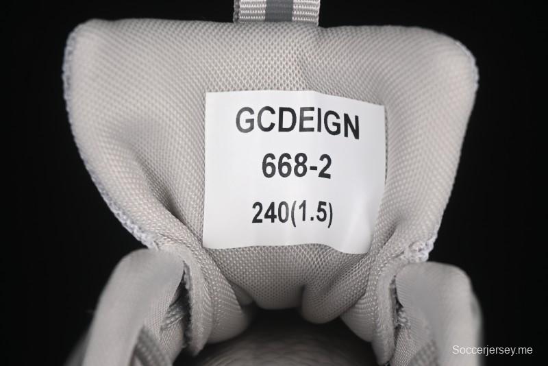 GG-CC 25ss حذاء رياضي مكتنزة جديد بمنصة مكتنزة بزيادة ارتفاع 7 سم وتصميم غير منتظم - 668-2 أسود