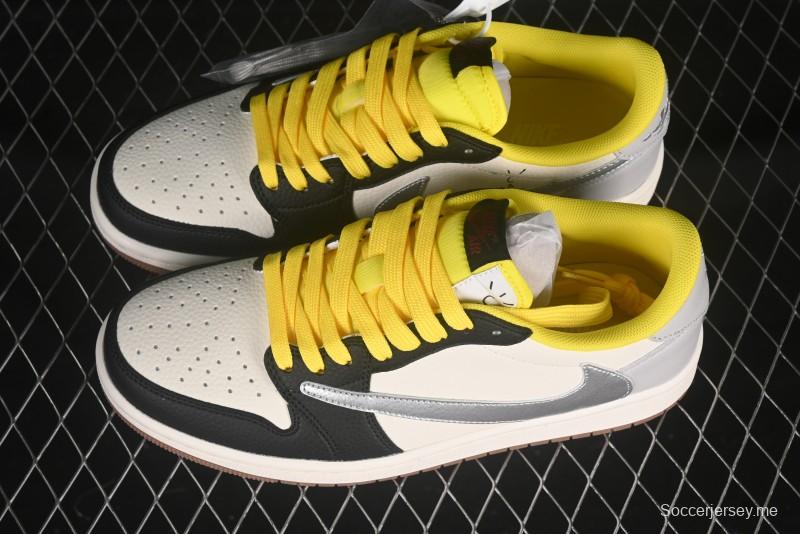 حذاء نايك ترافيس سكوت × فراجمينت ديزاين × اير جوردان 1 لو OG SP SP الرياضي الكاجوال - DN6901-095