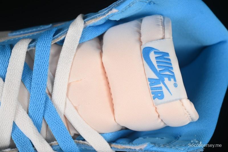 حذاء كرة السلة نايك اير جوردان 1 هاي أو جي "UNC Reimagined" ريترو كرة السلة - DZ5485-402