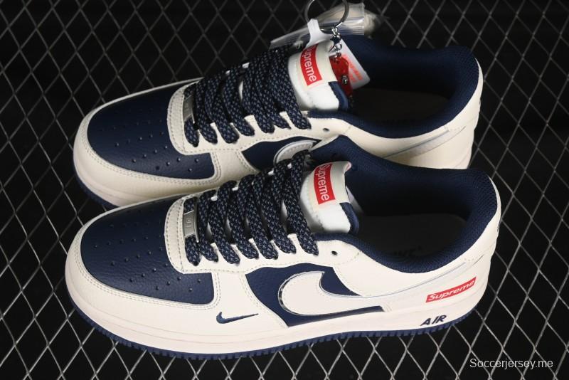 حذاء نايك اير فورس 1 '07 منخفض سوبريم سوبريم سوبريم سنيكرز أزرق فاتح حافة كاجوال - HH7518-057