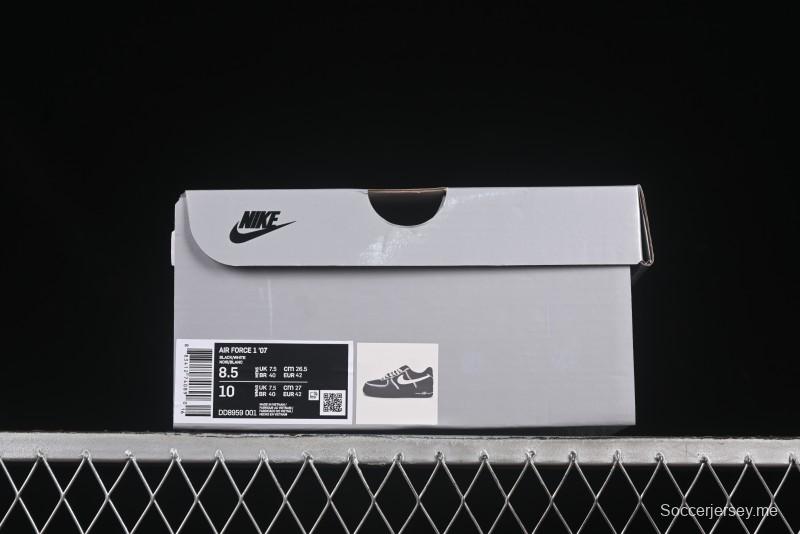 حذاء رياضي نايك اير فورس 1'07 منخفض كاجوال مع وسادة هوائية كاملة الطول - DD8959-001