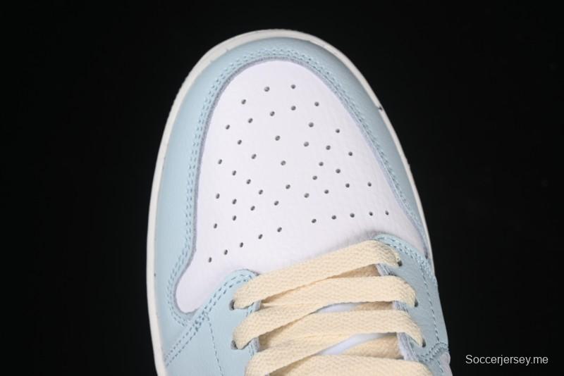 حذاء نايك اير جوردان 1 لاو AJ1 AJ1 نايك اير جوردان 1 AJ1 أزرق نعناع أزرق كاجوال لايف ستايل - HJ5999-400