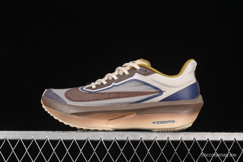 حذاء الجري زوم فلاي 6 من نايك زوم فلاي 6 خفيف الوزن للغاية مع رغوة رياكت فوم وطبق من ألياف الكربون - HV4366-072