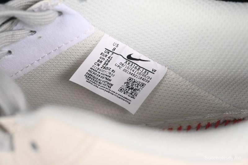 حذاء نايك اير فورس 1 '07 المنخفض من نايك اير فورس 1 '07 LV Collaboration باللون الرمادي الدنيم سووش سنيكرز كاجوال - XX3168-135