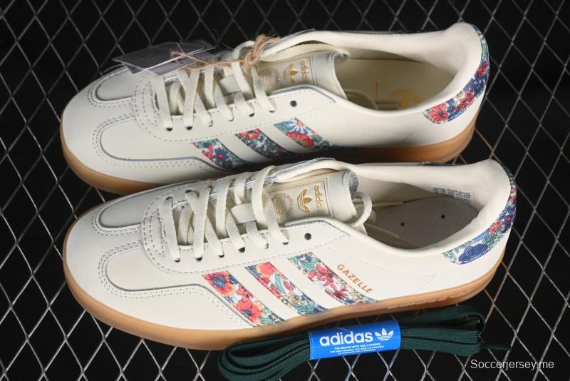 أديداس أوريجينالز جازيل من أديداس أوريجينالز حذاء رياضي منخفض مقاوم للانزلاق ومقاوم للاهتراء - JH7370