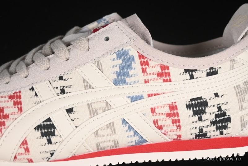 أونيتسوكا تايجر مكسيكو تايجر 66 حذاء رياضي جلدي منخفض الساق - 1183B648-100