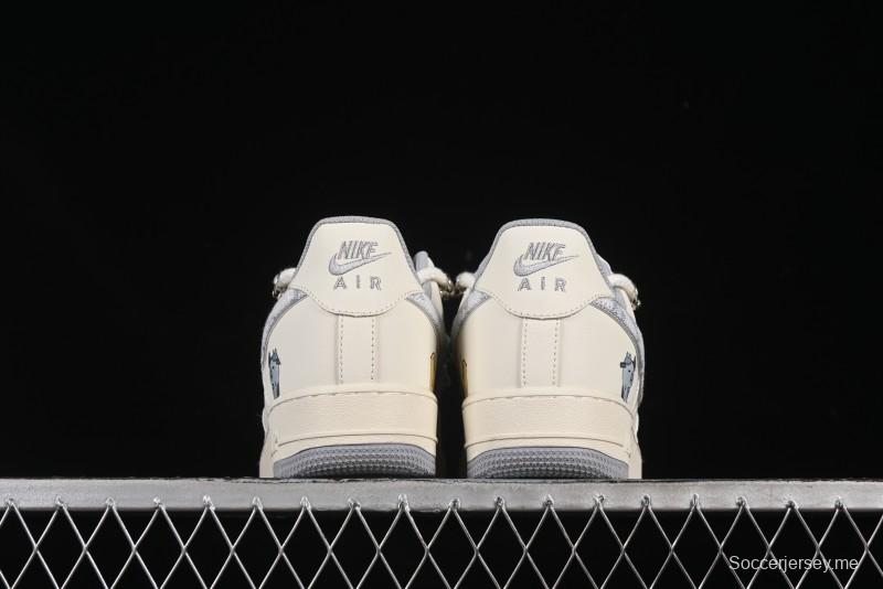 حذاء نايك اير فورس 1'07 منخفض من نايك اير فورس 1'07 x كابيبارا "فرانكشتاين" الرياضي الكاجوال - LV0506-220