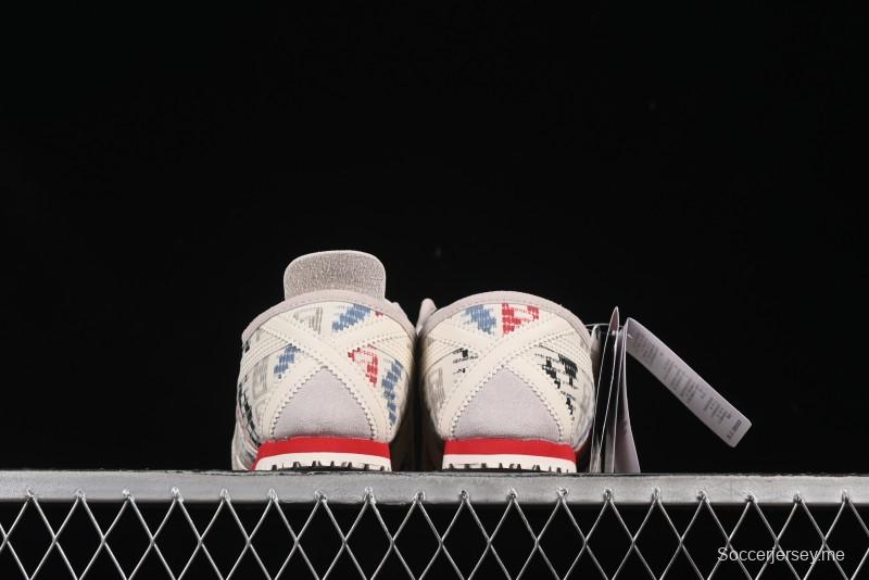 أونيتسوكا تايجر مكسيكو تايجر 66 حذاء رياضي جلدي منخفض الساق - 1183B648-100