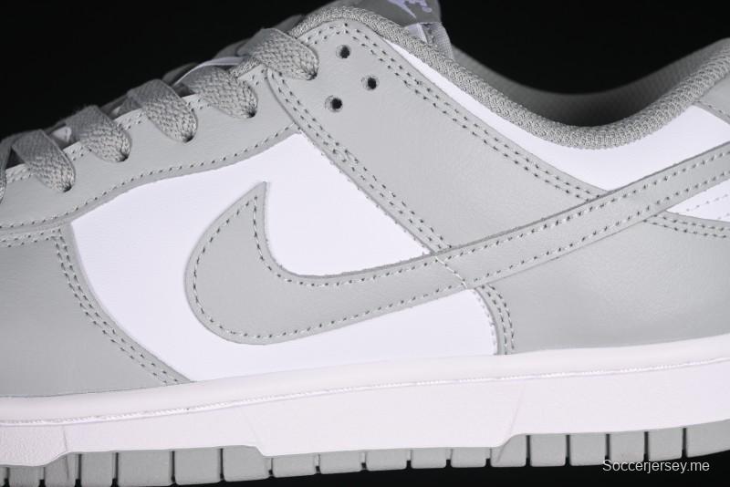 حذاء تزلج نايك SB Dunk Low باللون الأبيض الرمادي منخفض الكاجوال - HF5441-105