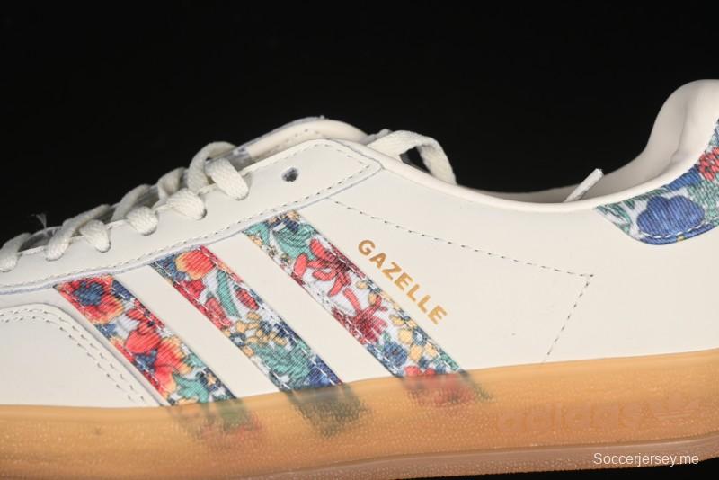 أديداس أوريجينالز جازيل من أديداس أوريجينالز حذاء رياضي منخفض مقاوم للانزلاق ومقاوم للاهتراء - JH7370